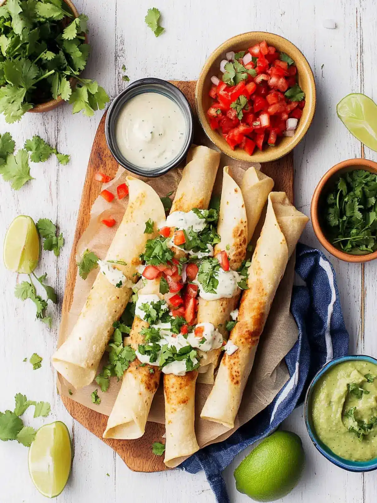Homemade Taquitos: Easy, Crispy, and Flavor-Packed Delights 5 Homemade Taquitos