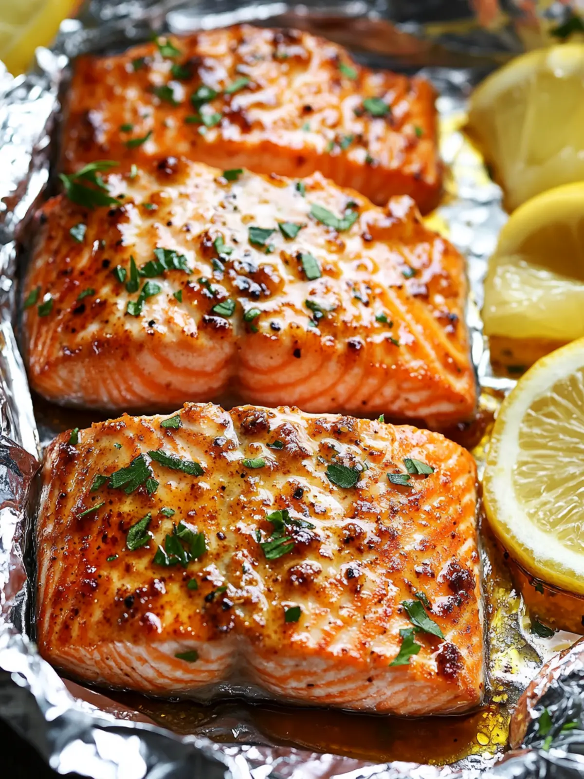 Delicious Honey Mustard Salmon in Foil Ready in 20 Minutes 3 Honey Mustard Salmon In Foil