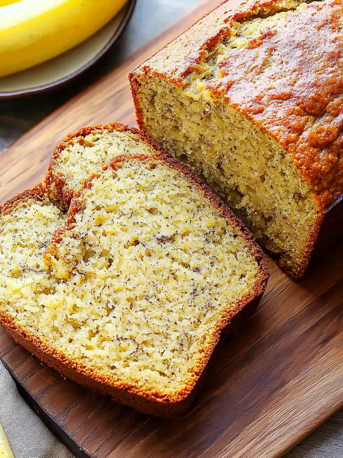 Savory 3-Ingredient Banana Bread You’ll Crave Daily 5 3-Ingredient Banana Bread