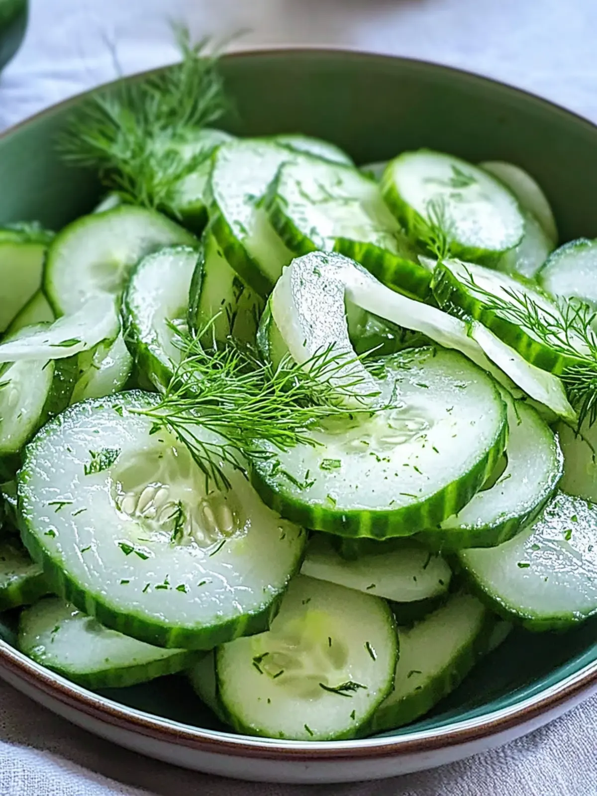 Zesty Hungarian Cucumber Salad Perfect for a Refreshing Twist 4 Hungarian Cucumber Salad