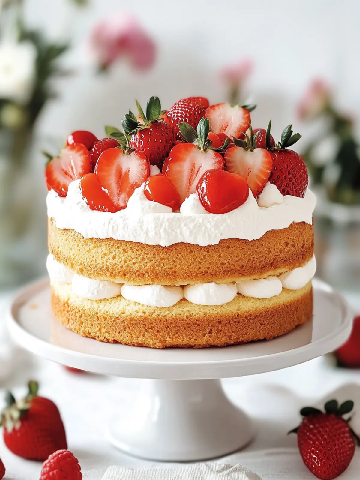 Strawberry Shortcake Cake: Your New Summer Delight Awaits 3 Strawberry Shortcake Cake: Your New Summer Favorite Delight