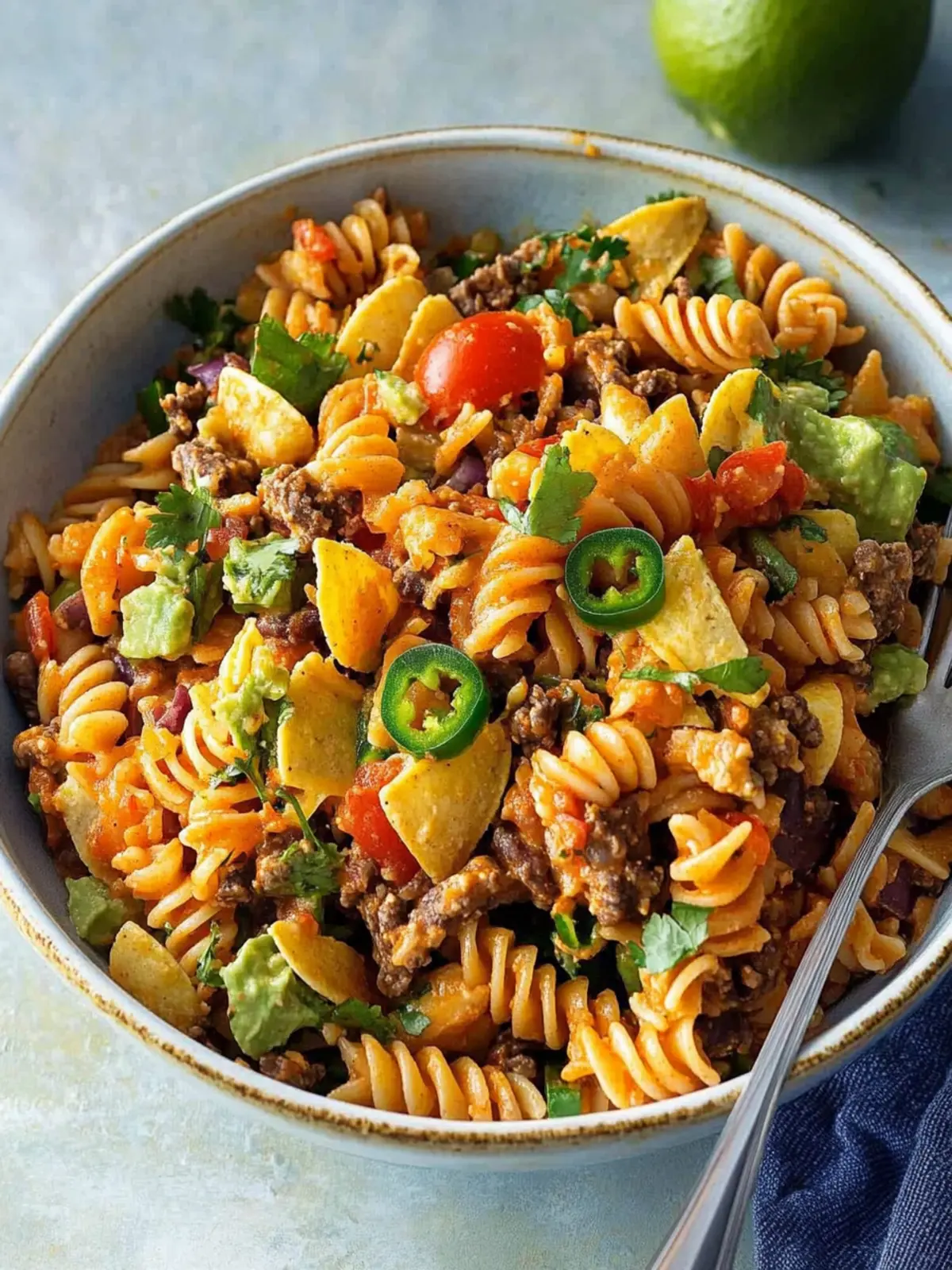 Delicious Taco Pasta Salad That You'll Love Customizing 3 Taco Pasta Salad