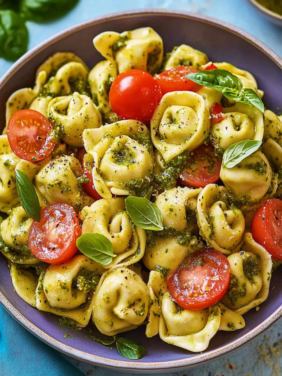 Pesto Tortellini Salad: A Fresh Mediterranean Escape 4 Pesto Tortellini Salad