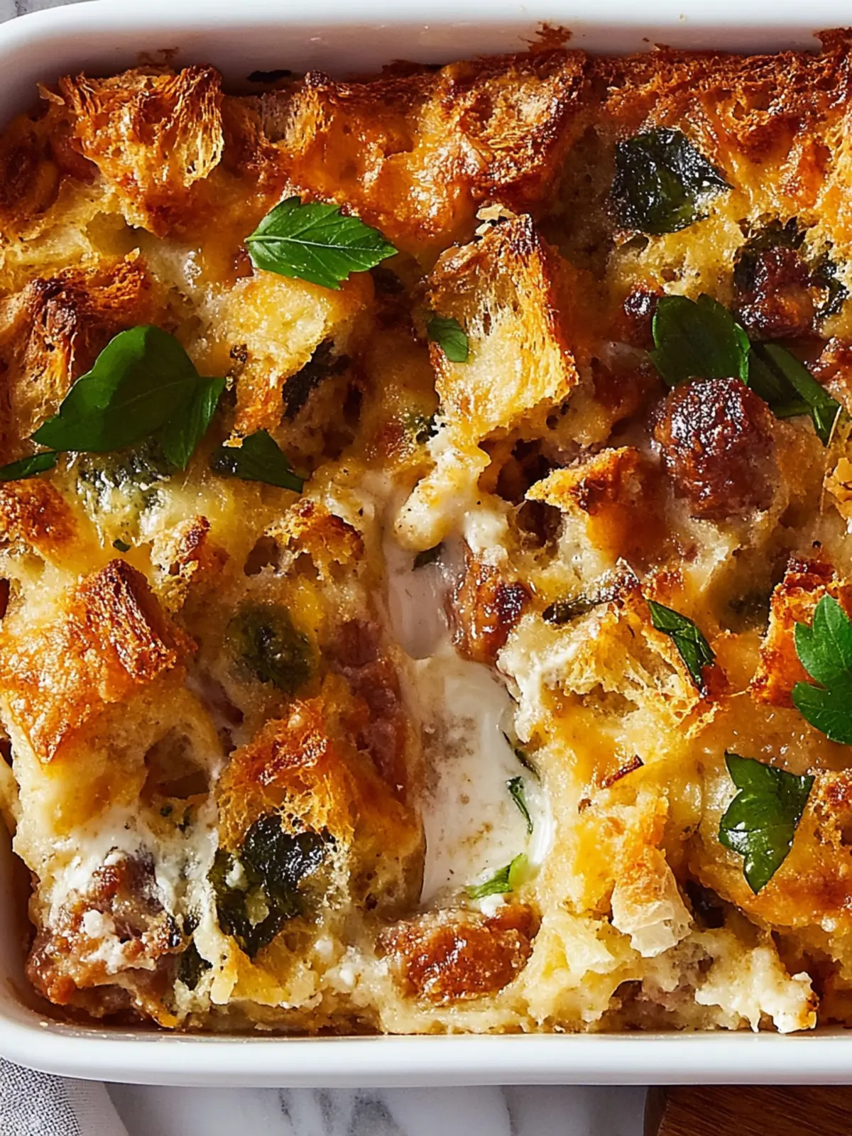 Delicious Breakfast Strata: Your New Brunch Favorite Recipe 2 Breakfast Strata