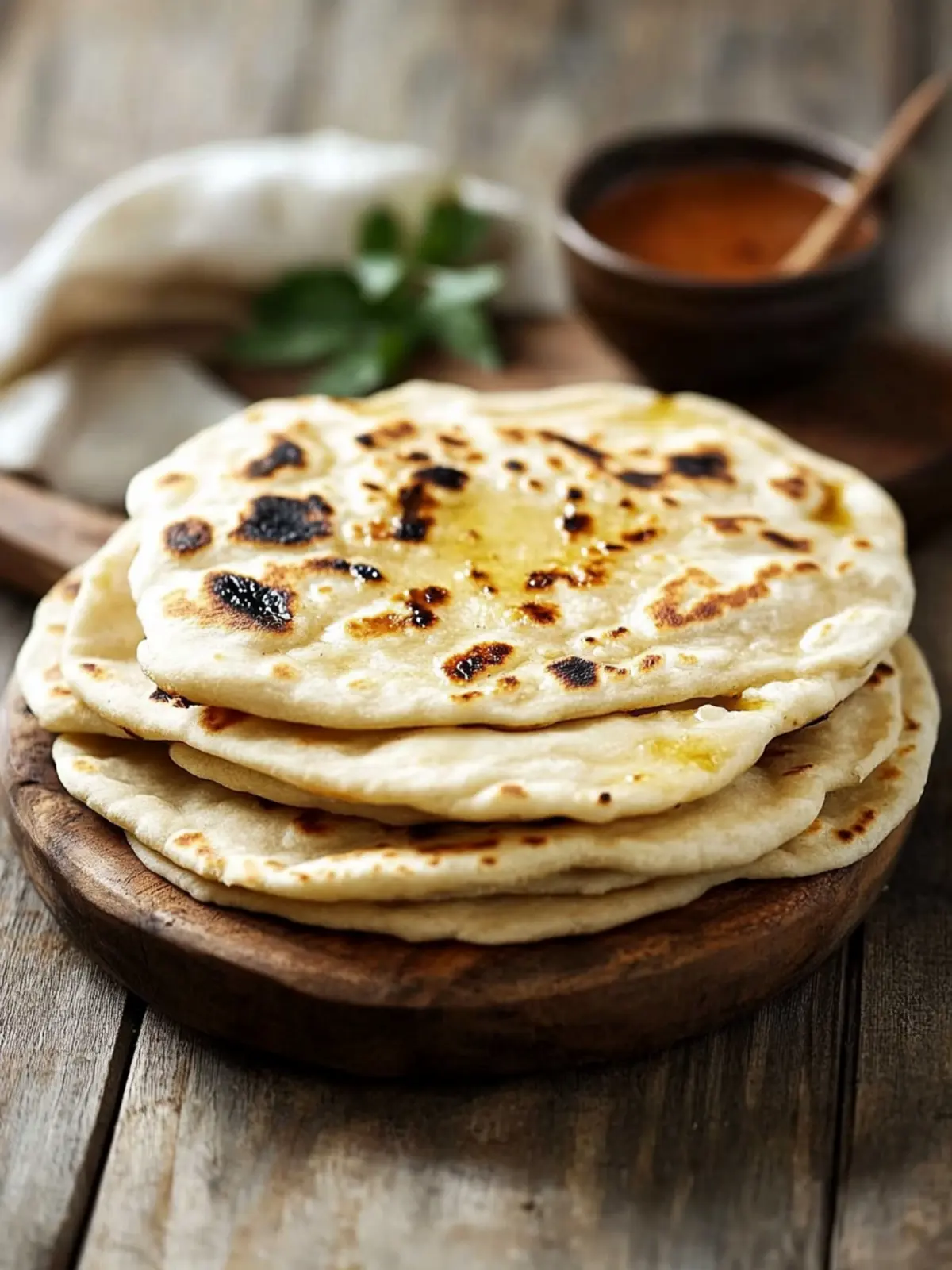 Homemade Naan: Fluffy Perfection in 10 Minutes! 4 Naan