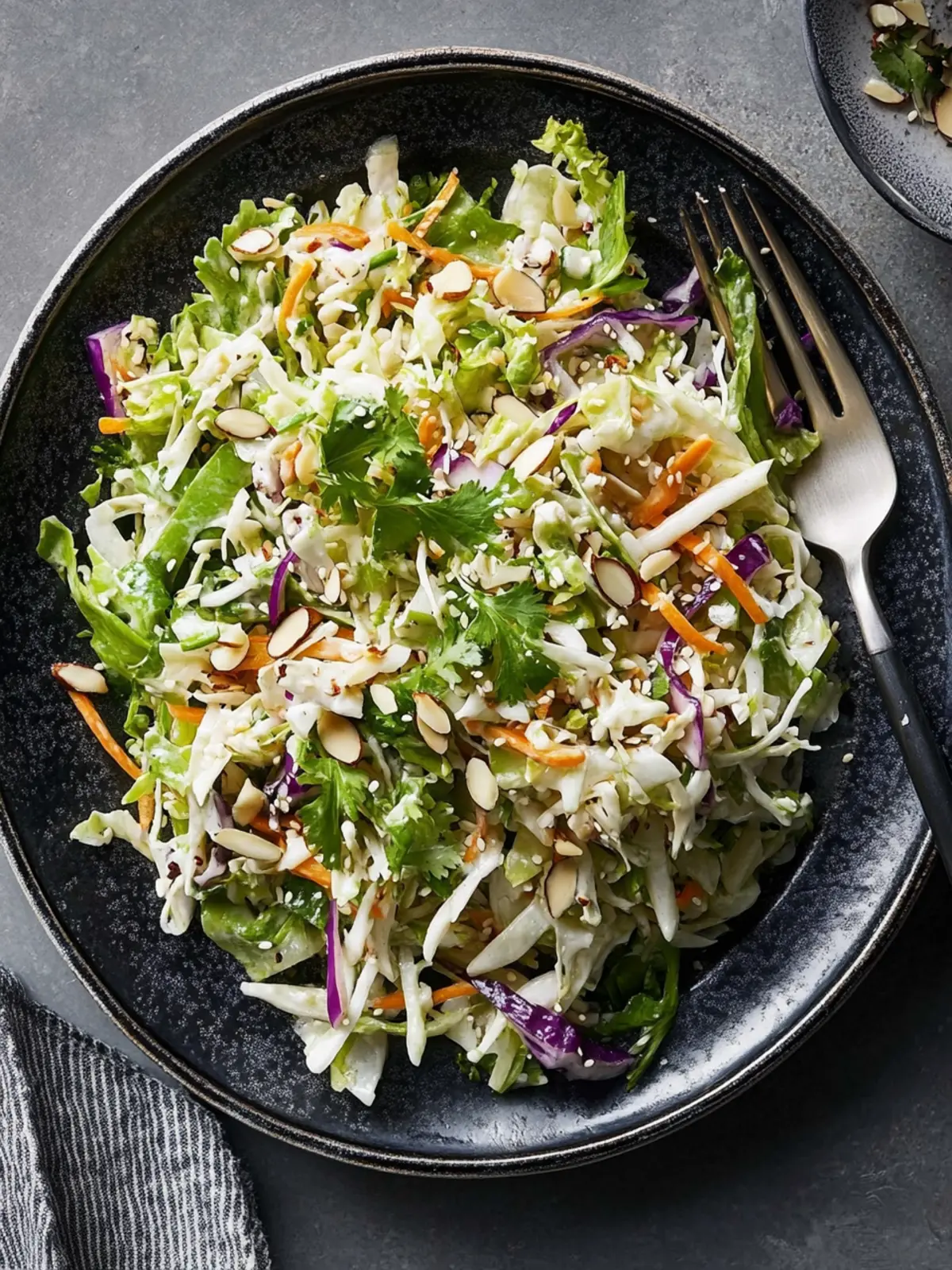 Crispy Sesame Almond Slaw to Elevate Your Dinner Game 4 Sesame Almond Slaw