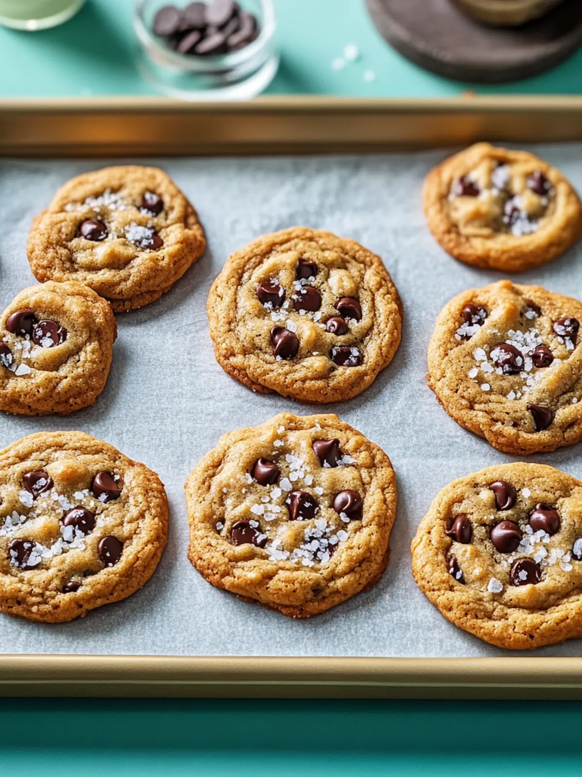 Vegan Salted Chocolate Chip Cookies that Will Wow Your Tastebuds 2 Vegan Salted Chocolate Chip Cookies