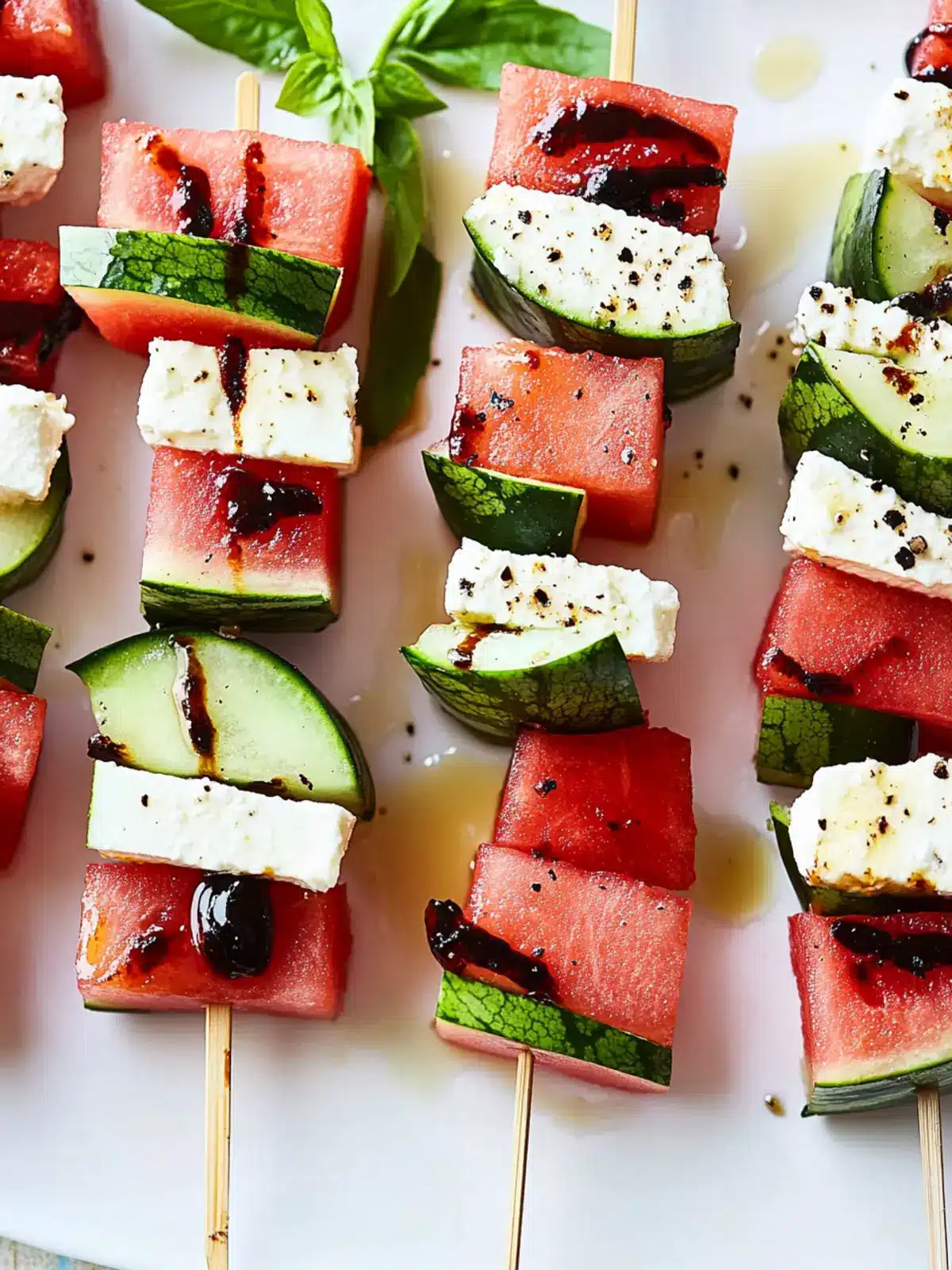 Delicious Watermelon Feta Skewers Your Guests Will Love 2 Watermelon Feta Skewers