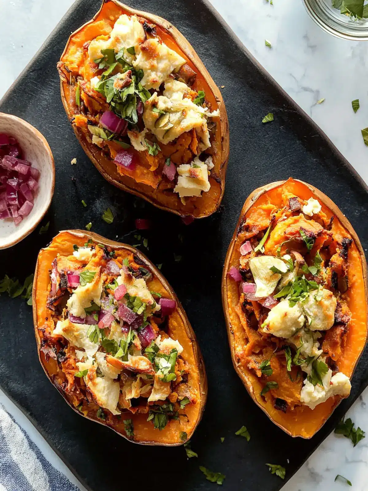 Delicious Leftover Stuffed Sweet Potatoes for Cozy Dinners 2 Leftover Stuffed Sweet Potatoes