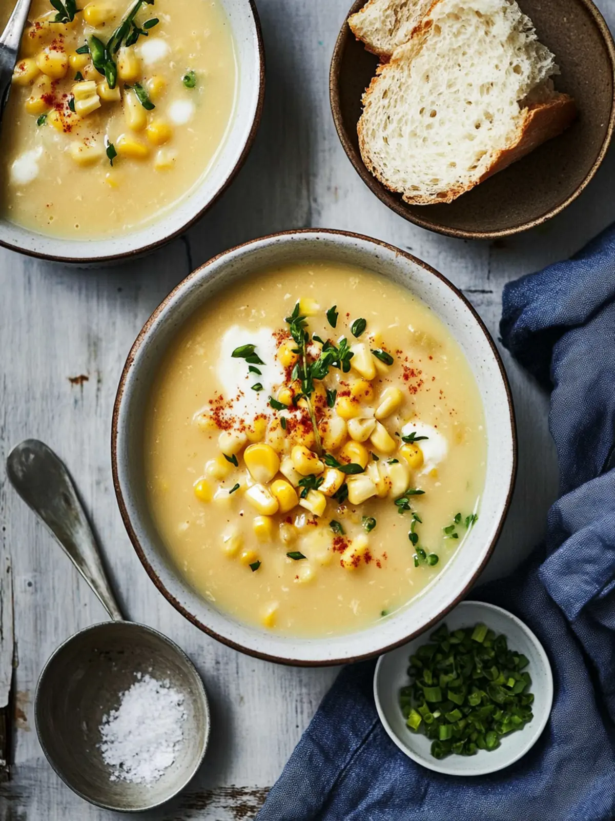Deliciously Creamy Corn Chowder with Dairy-Free Twist 4 Corn Chowder