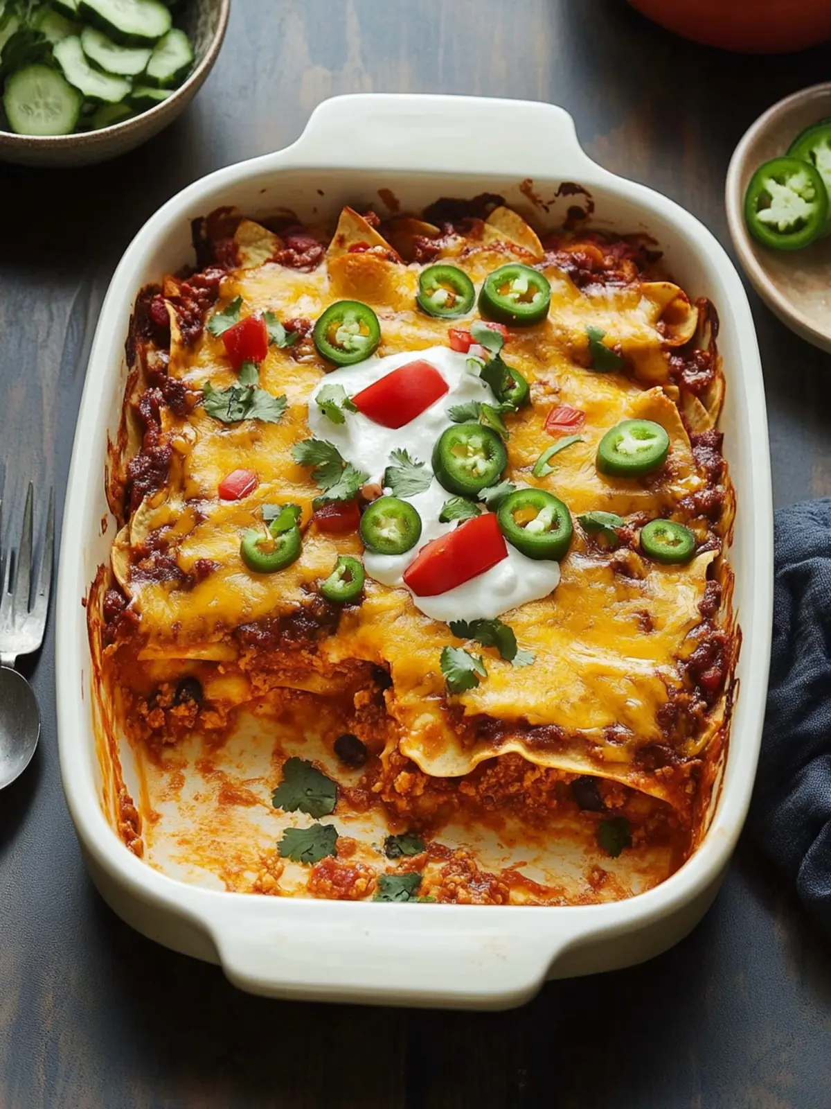 Deliciously Easy Enchilada Casserole You’ll Love in Minutes 5 Enchilada Casserole