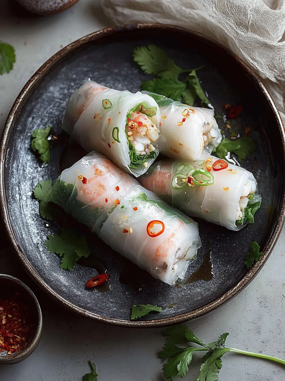 Transform Dinner with Crispy Chinese Rice Paper Wrapped Fish 3 Crispy Chinese Rice Paper Wrapped Fish