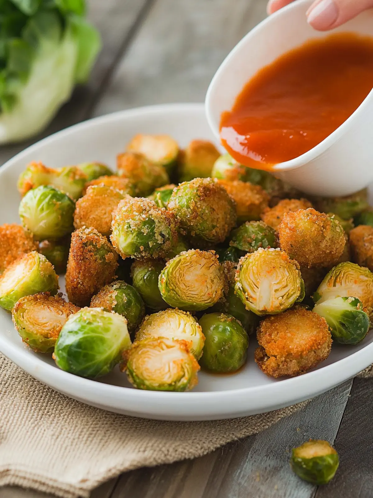 Crispy Buffalo Brussels Sprouts Make Veggies Irresistible 5 Buffalo Brussels Sprouts