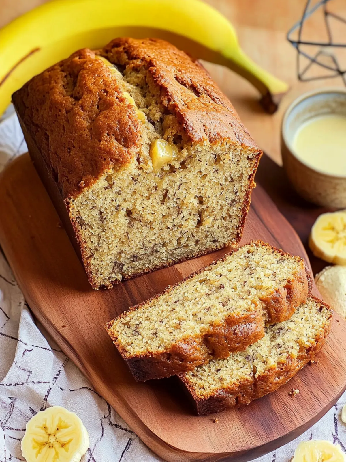 Super Moist Cottage Cheese Banana Bread to Brighten Your Day 3 Super Moist Cottage Cheese Banana Bread