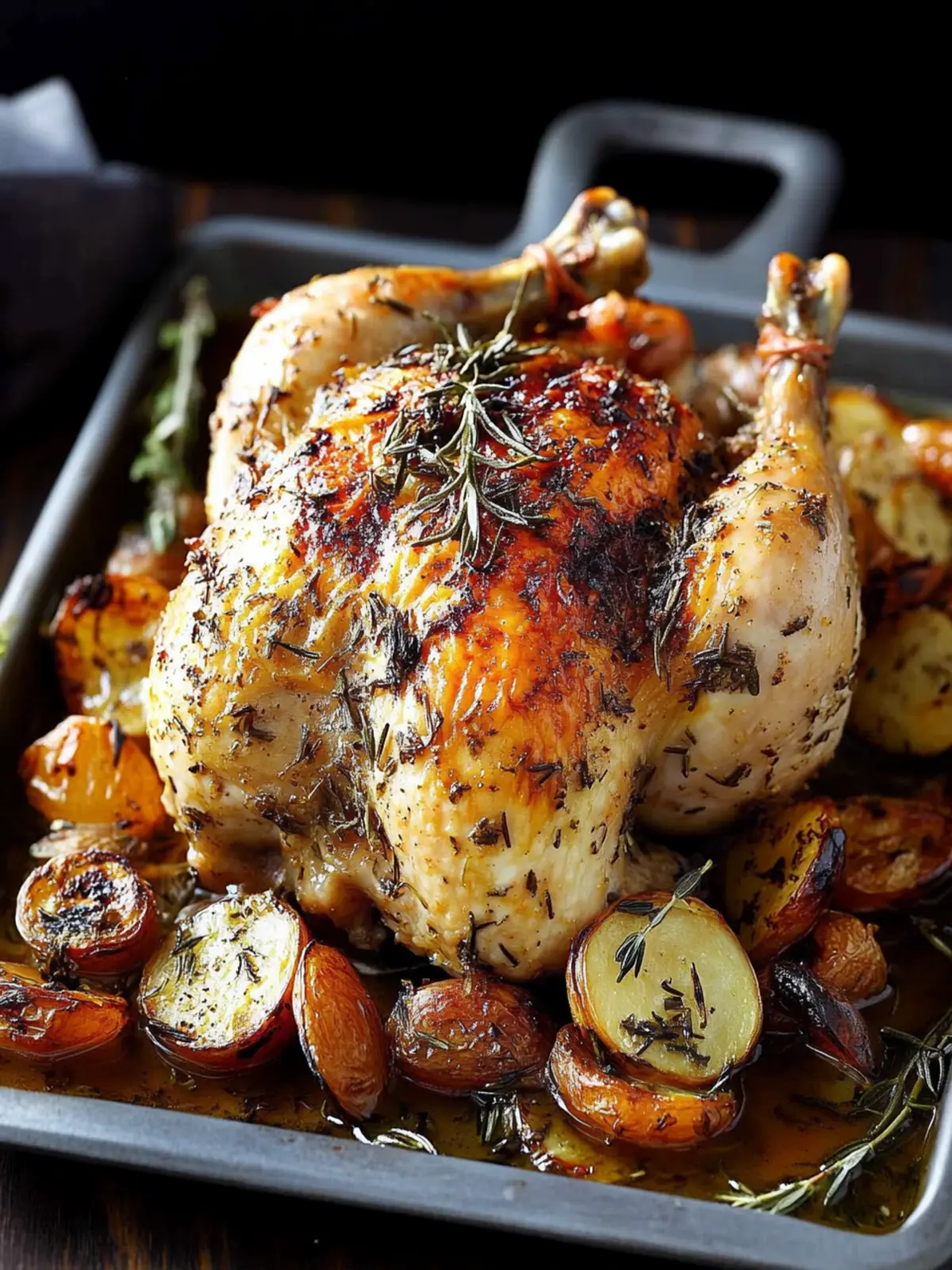 Savory Roasted Chicken with Rosemary for Cozy Family Dinners 2 Roasted Chicken with Rosemary
