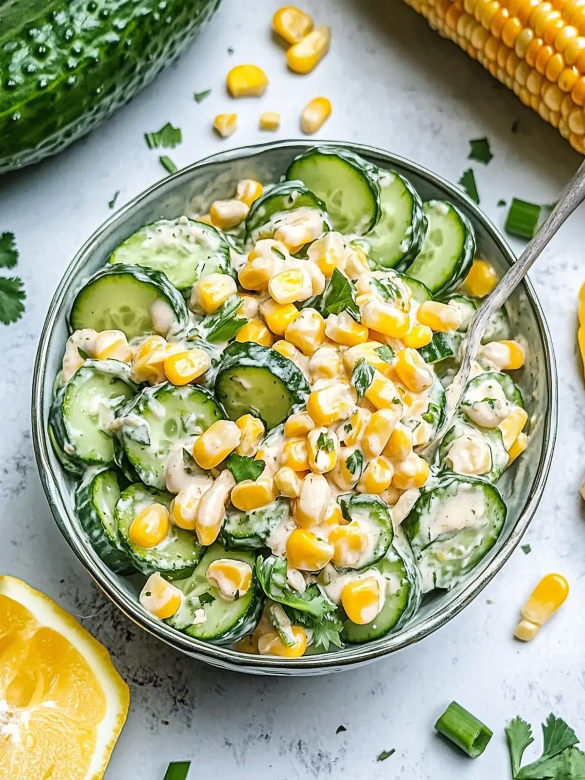Street Corn Creamy Cucumber Salad for Instant Summer Bliss 4 Street Corn Creamy Cucumber Salad for Quick Summer Bliss
