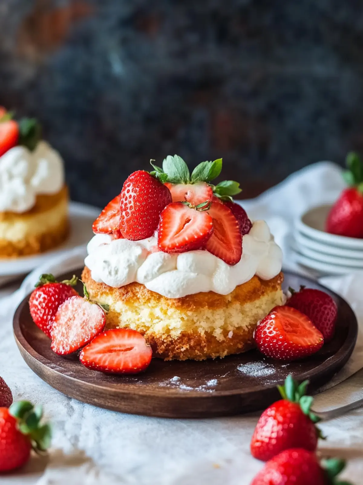 Delicious Strawberry Shortcake: A Sweet Homemade Delight 2 Strawberry Shortcake