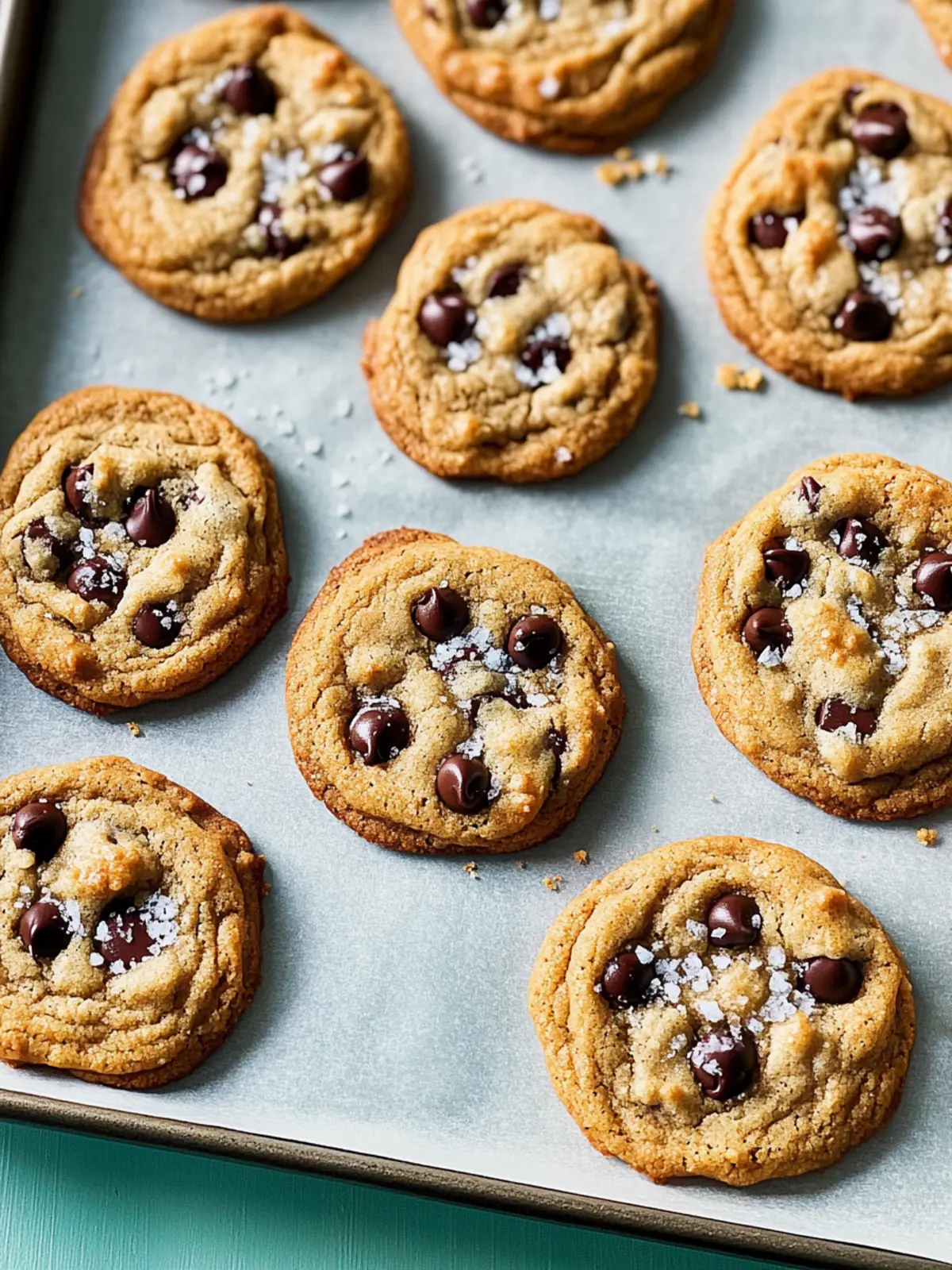 Vegan Salted Chocolate Chip Cookies that Will Wow Your Tastebuds 4 Vegan Salted Chocolate Chip Cookies