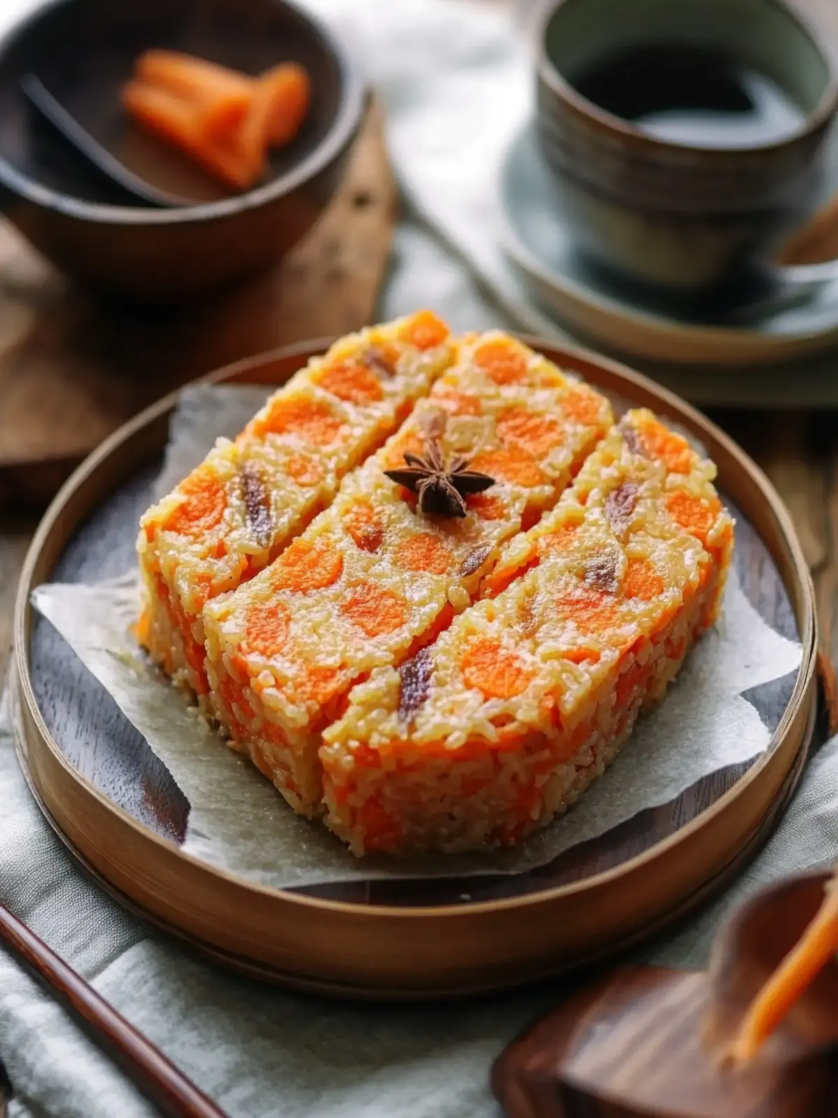 Delicious Chinese Carrot Rice Cake (Hu Luo Bo Gao) Recipe 4 Chinese Carrot Rice Cake (Hu Luo Bo Gao – 胡萝卜糕)