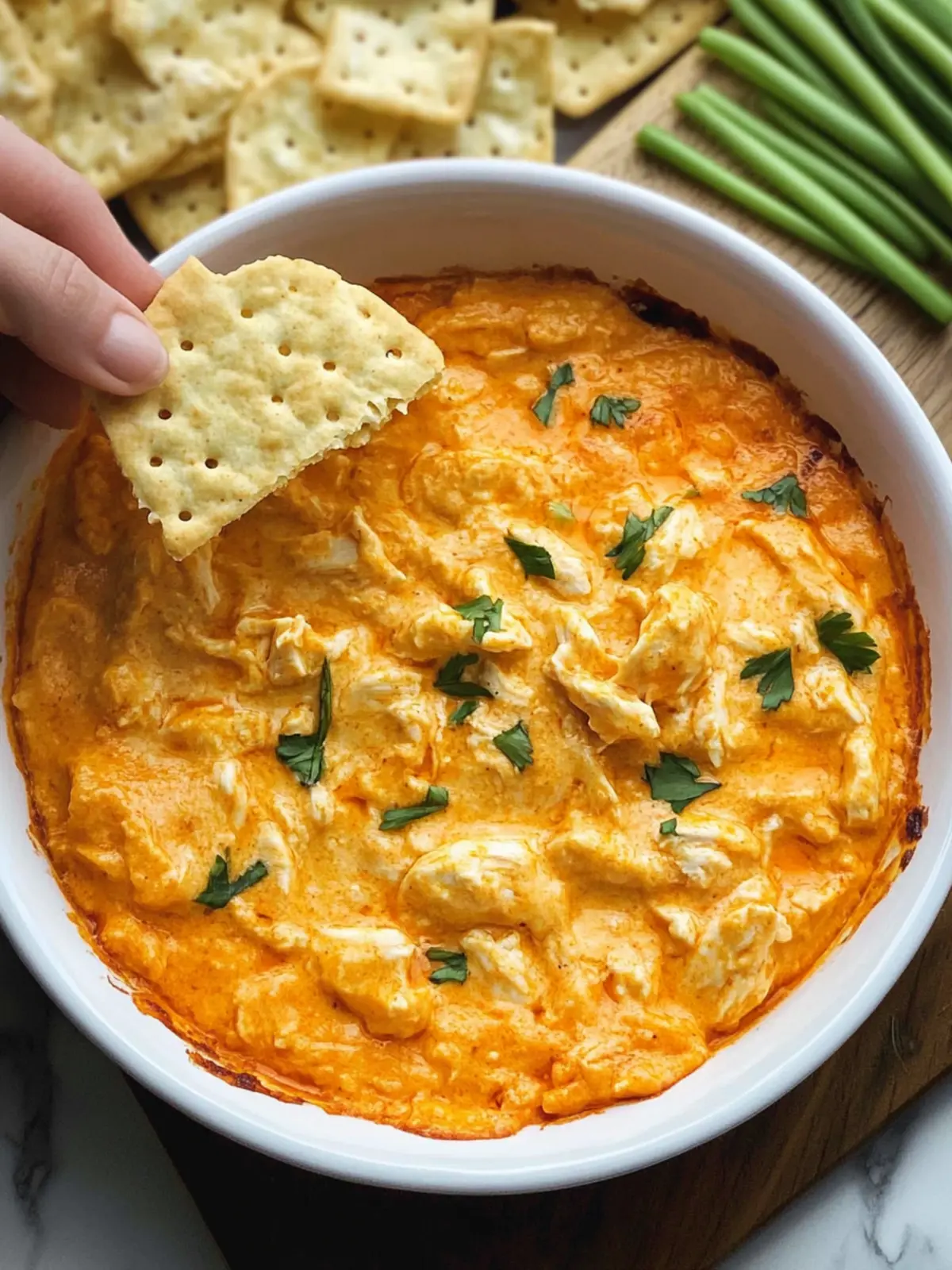 Savory Buffalo Chicken Dip That Will Steal the Show 3 Buffalo Chicken Dip