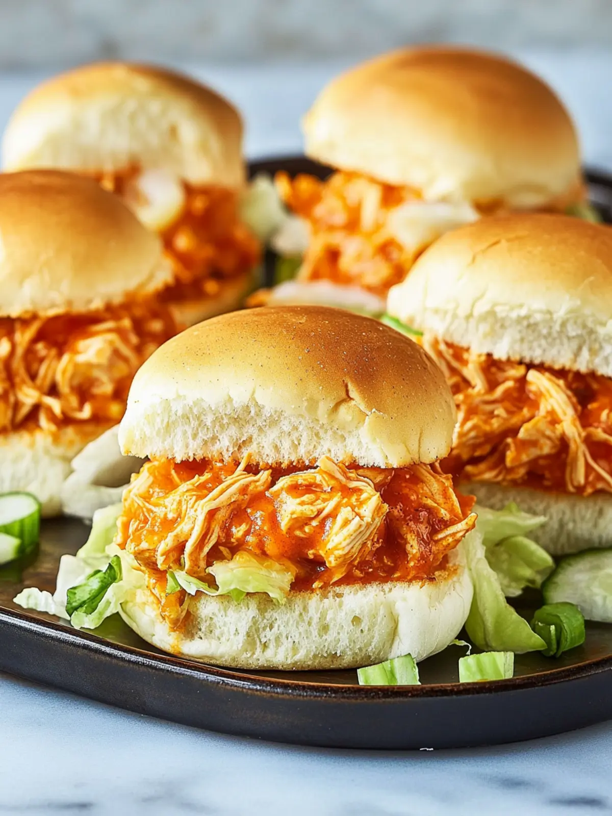 Savory Instant Pot Buffalo Chicken Sliders for Quick Comfort 5 Instant Pot Buffalo Chicken Sliders