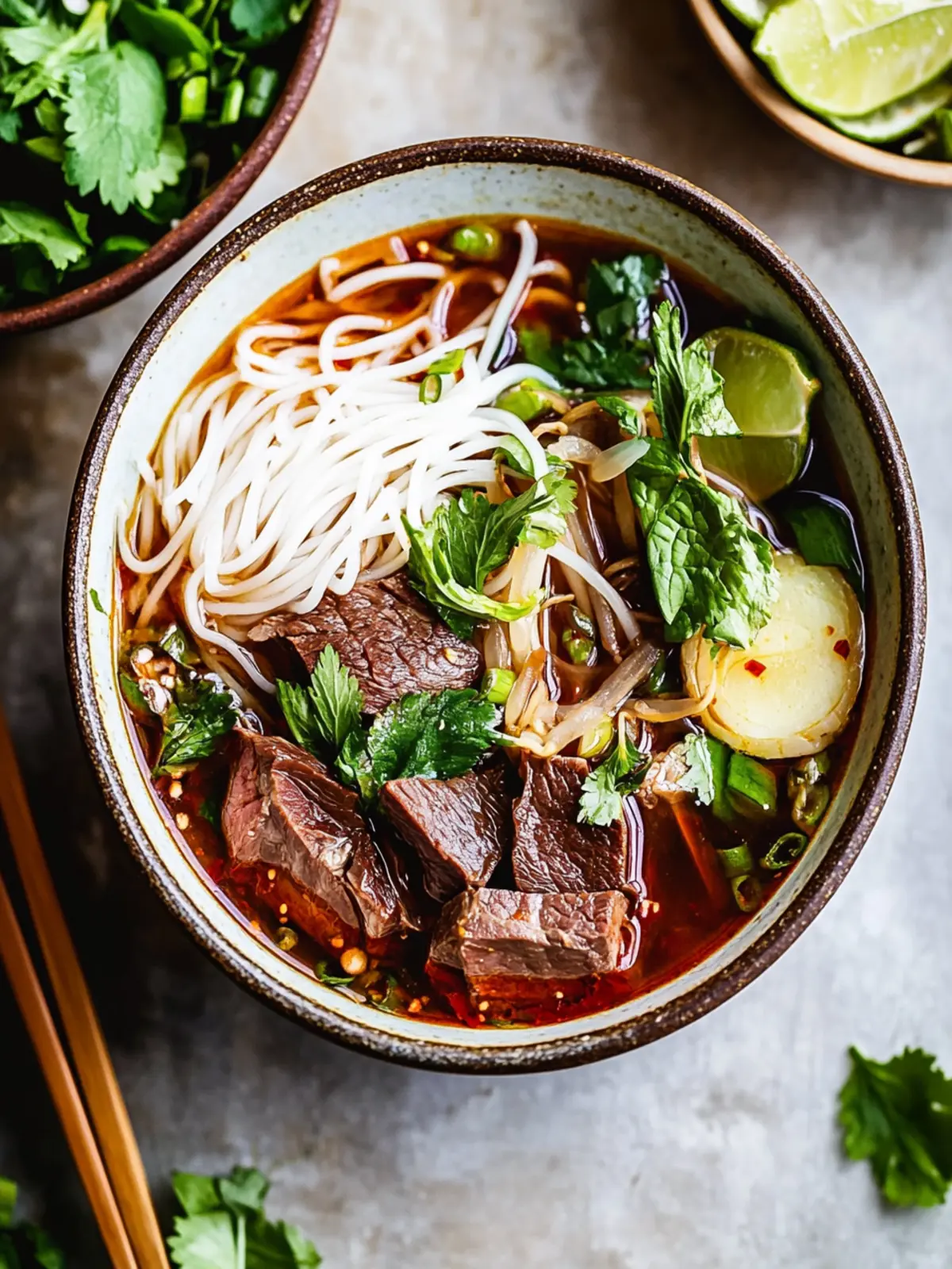 The Best Bun Bo Hue: A Cozy Spicy Vietnamese Delight 2 The Best Bun Bo Hue (Spicy Vietnamese Beef Noodle Soup)