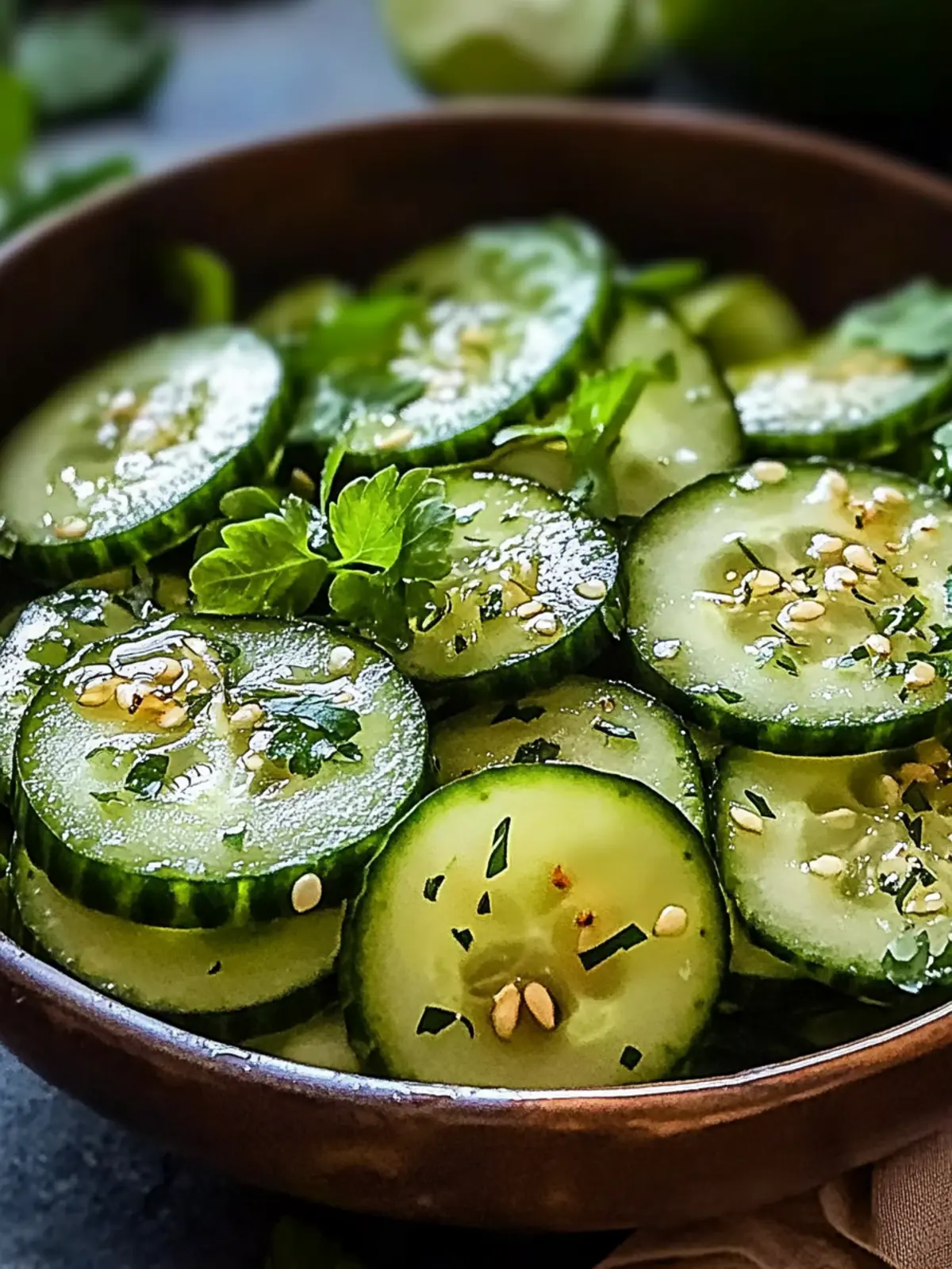 Refresh with Honey Lime Cucumber Salad: A Delightful Treat! 3 Honey Lime Cucumber Salad: A Refreshing Delight Awaits!