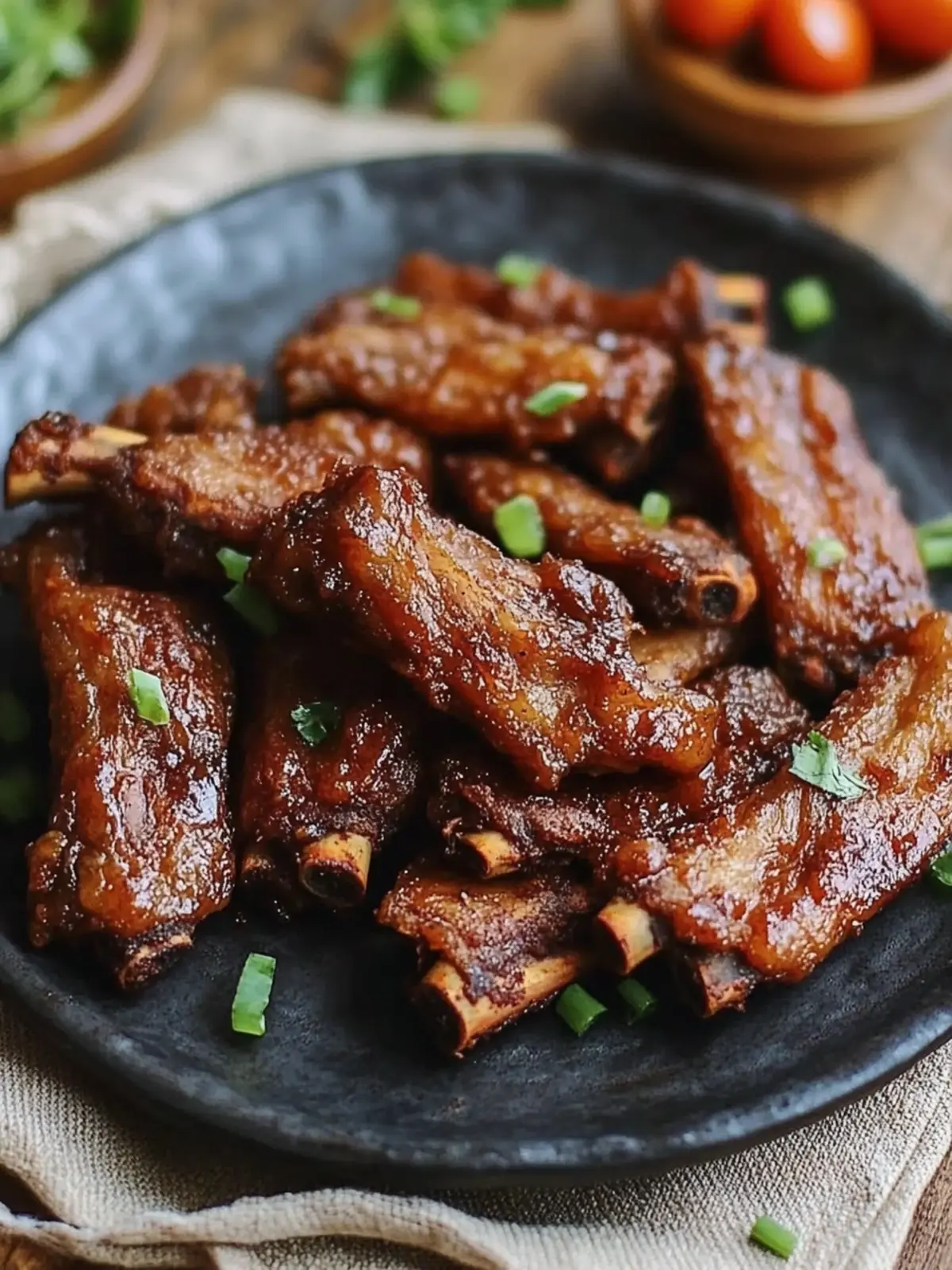 Savory Chinese Fried Ribs with Fermented Red Bean Curd Magic 2 Chinese Fried Ribs with Fermented Red Bean Curd
