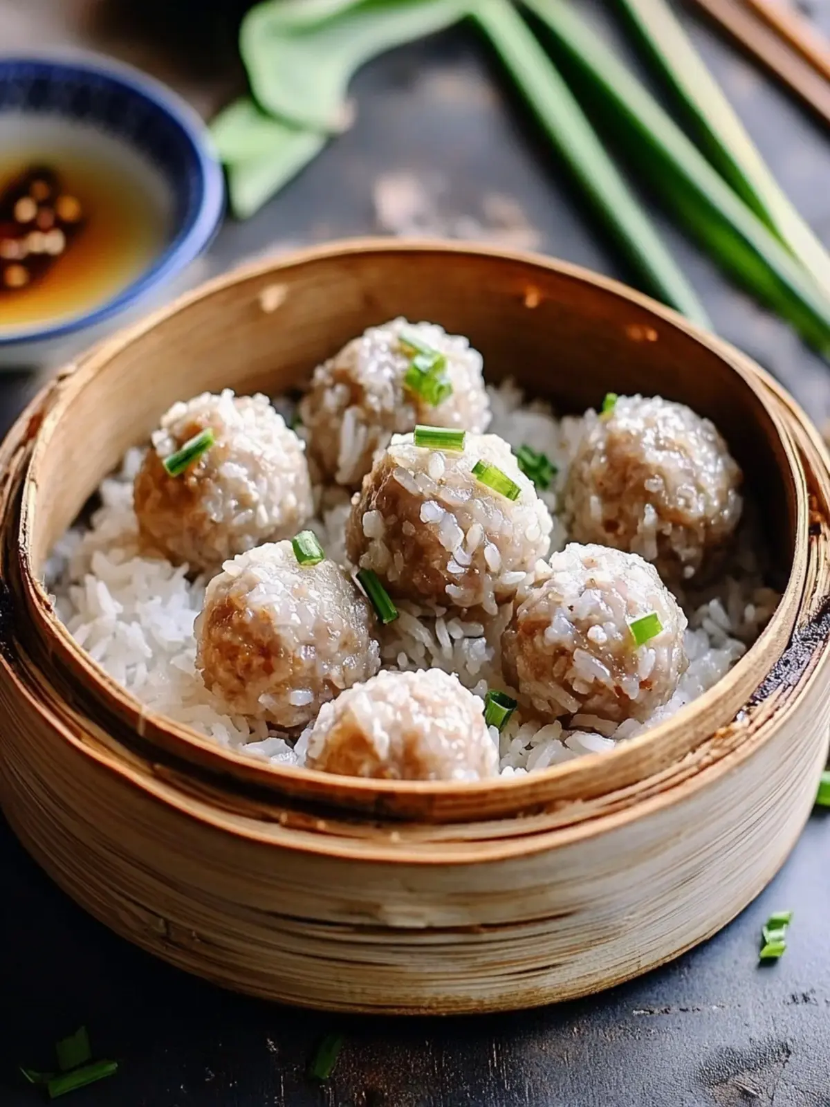 Delicious Chinese Pearl Meatballs with Sticky Rice Recipe to Wow Your Guests 5 Chinese Pearl Meatballs with Sticky Rice (珍珠丸子)