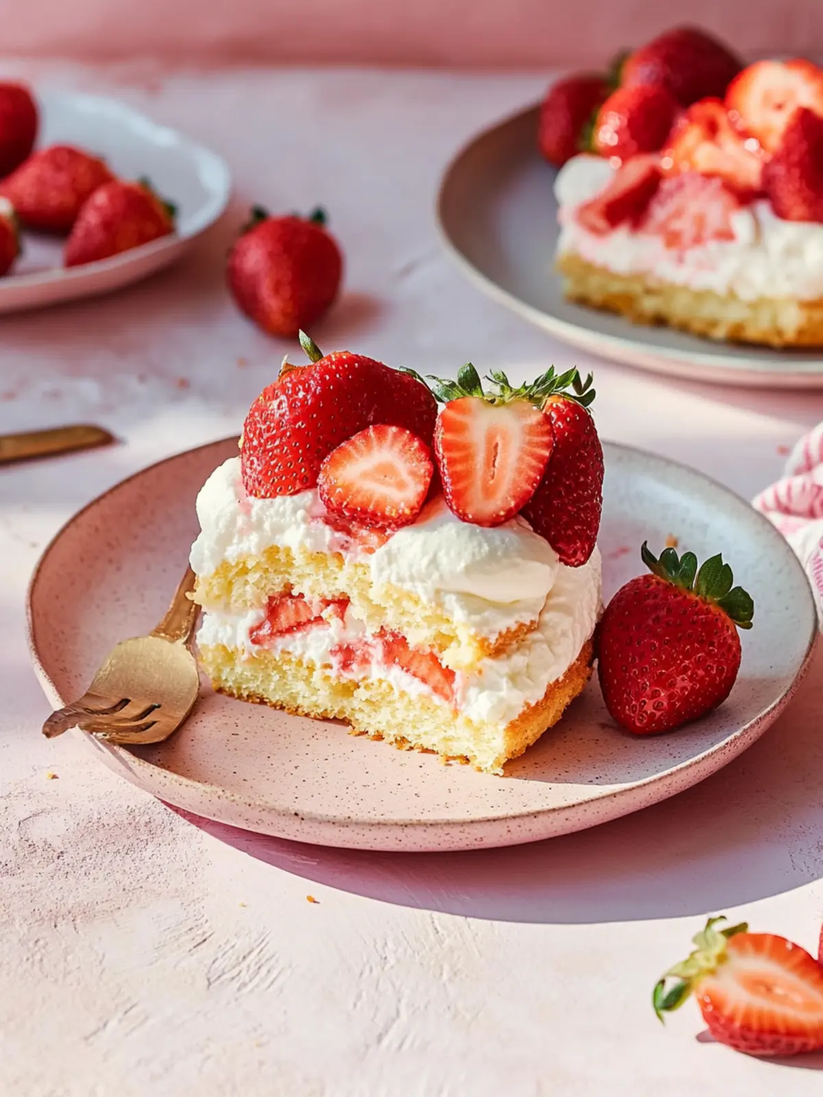 Delicious Strawberry Shortcake: A Sweet Homemade Delight 3 Strawberry Shortcake