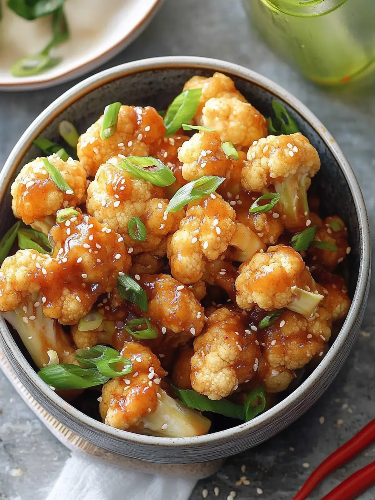 Sticky Sesame Cauliflower: Your Guilt-Free Takeout Delight 5 Sticky Sesame Cauliflower