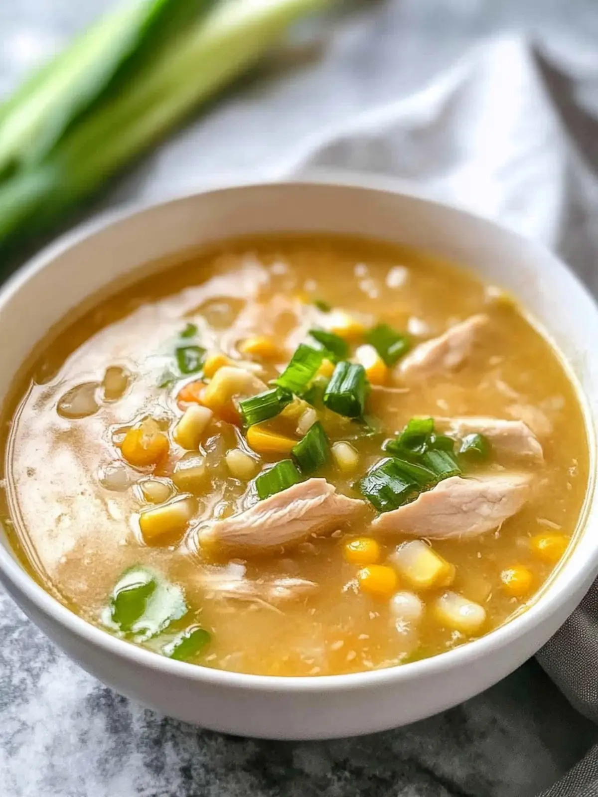 Quick Chinese Corn Soup with Chicken for Cozy Nights 2 Chinese Corn Soup with Chicken