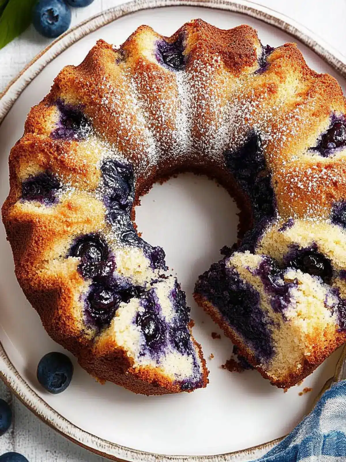 Moist Blueberry Coffee Cake with Irresistible Cinnamon Swirl 2 Blueberry Coffee Cake