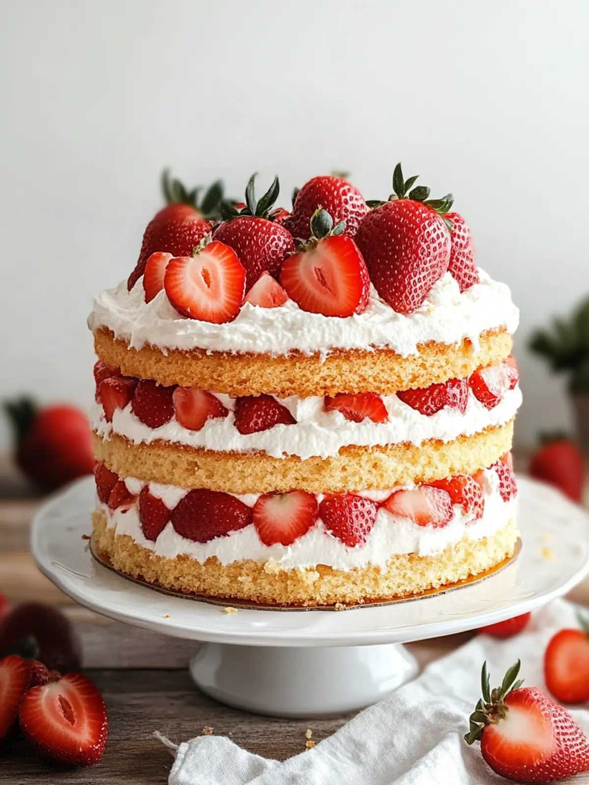 Strawberry Shortcake Cake: Your New Summer Delight Awaits 5 Strawberry Shortcake Cake: Your New Summer Favorite Delight