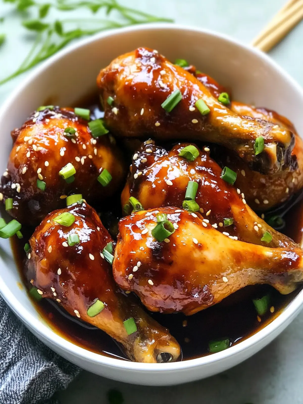 Delicious Sticky Chinese Cornfed Chicken Drumsticks Made Easy 2 Delicious Sticky Chinese Cornfed Chicken Drumsticks Made Easy