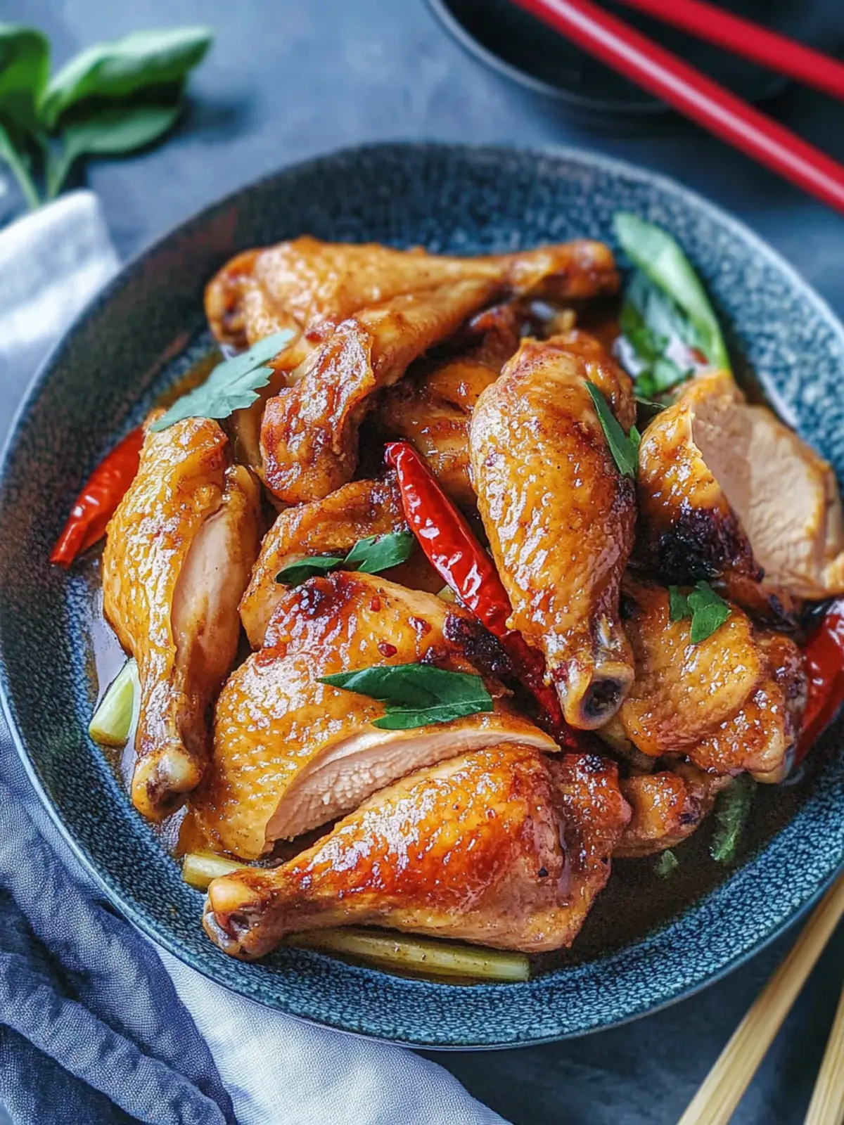 Irresistible Chinese Five Spice Chicken That Dazzles Your Tastebuds 3 Chinese Five Spice Chicken (五香烤鸡)