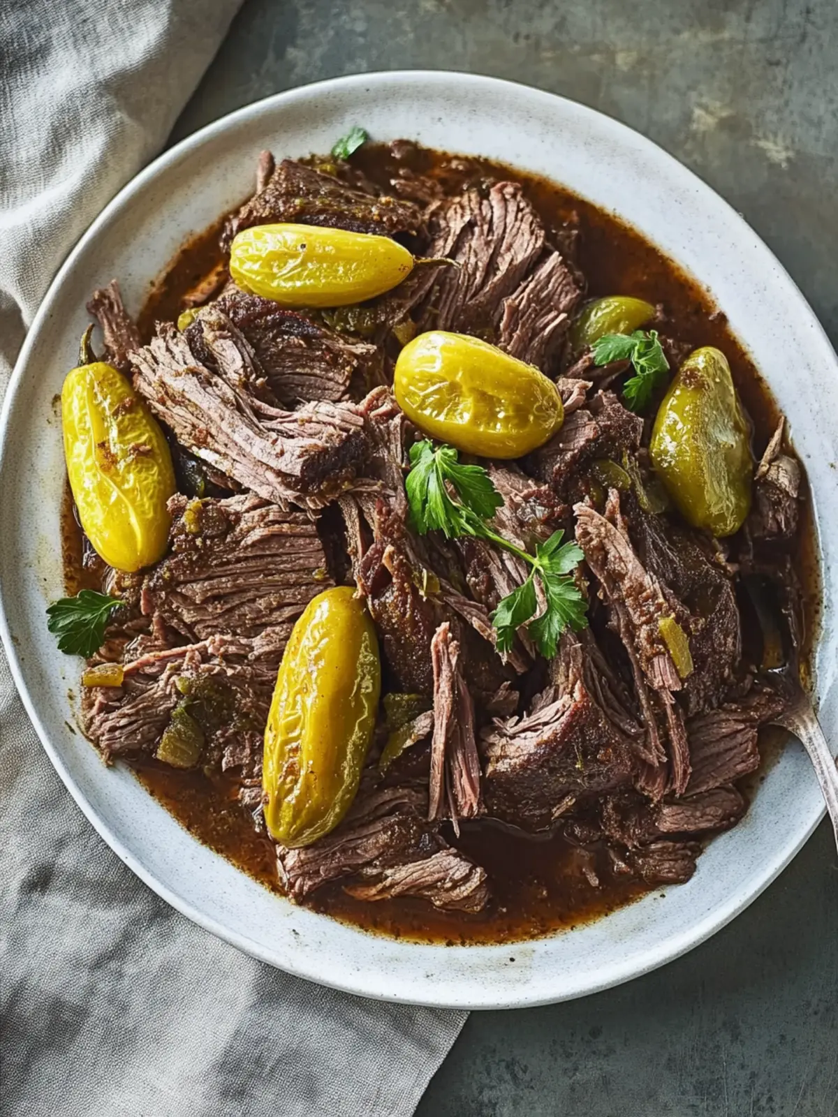 Savory Mississippi Roast: Easy Slow Cooker Pepperoncini Magic 4 Mississippi Roast (Slow Cooker Pepperoncini Pot Roast)