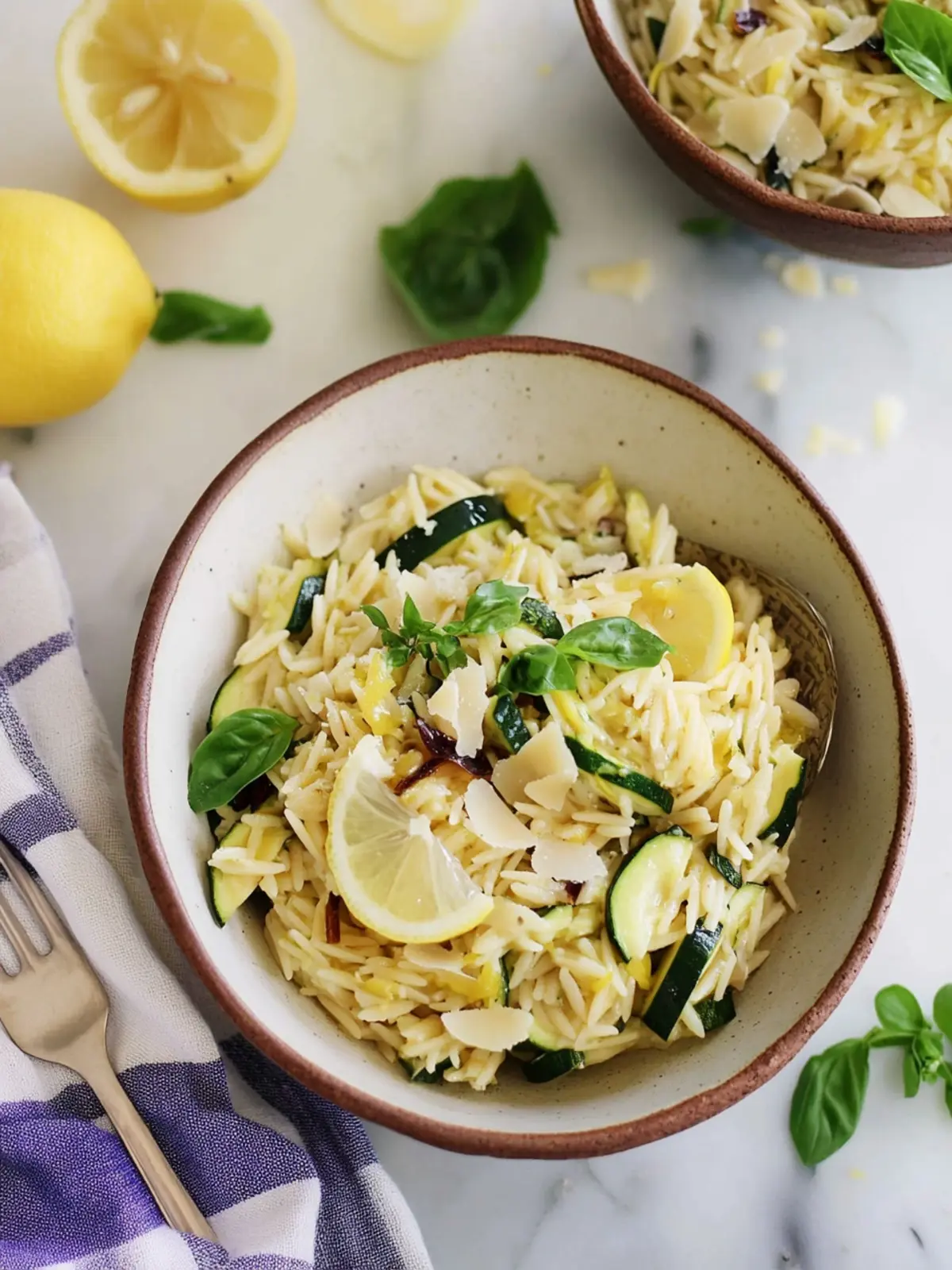 Bright Zucchini Lemon Orzo for a Refreshing Summer Meal 5 Zucchini Lemon Orzo