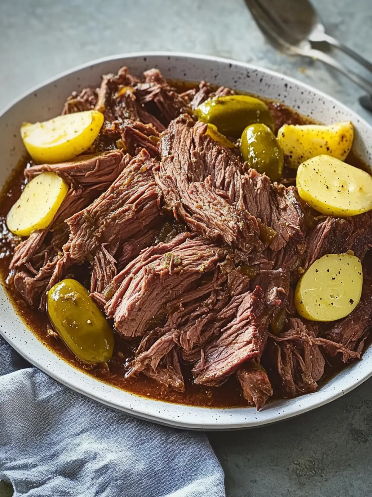 Savory Mississippi Roast: Easy Slow Cooker Pepperoncini Magic 5 Mississippi Roast (Slow Cooker Pepperoncini Pot Roast)