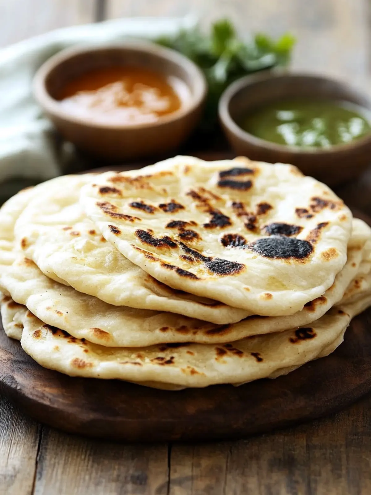 Homemade Naan: Fluffy Perfection in 10 Minutes! 2 Naan