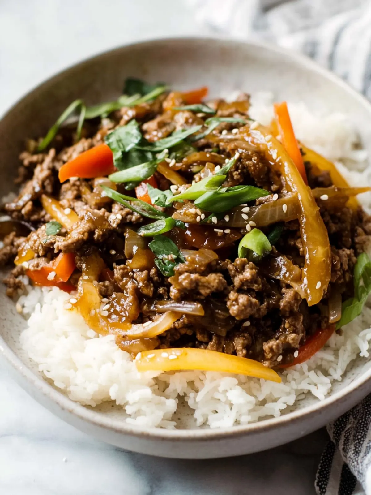 Savory Ground Beef Stir Fry in 30 Minutes or Less 4 Ground Beef Stir Fry