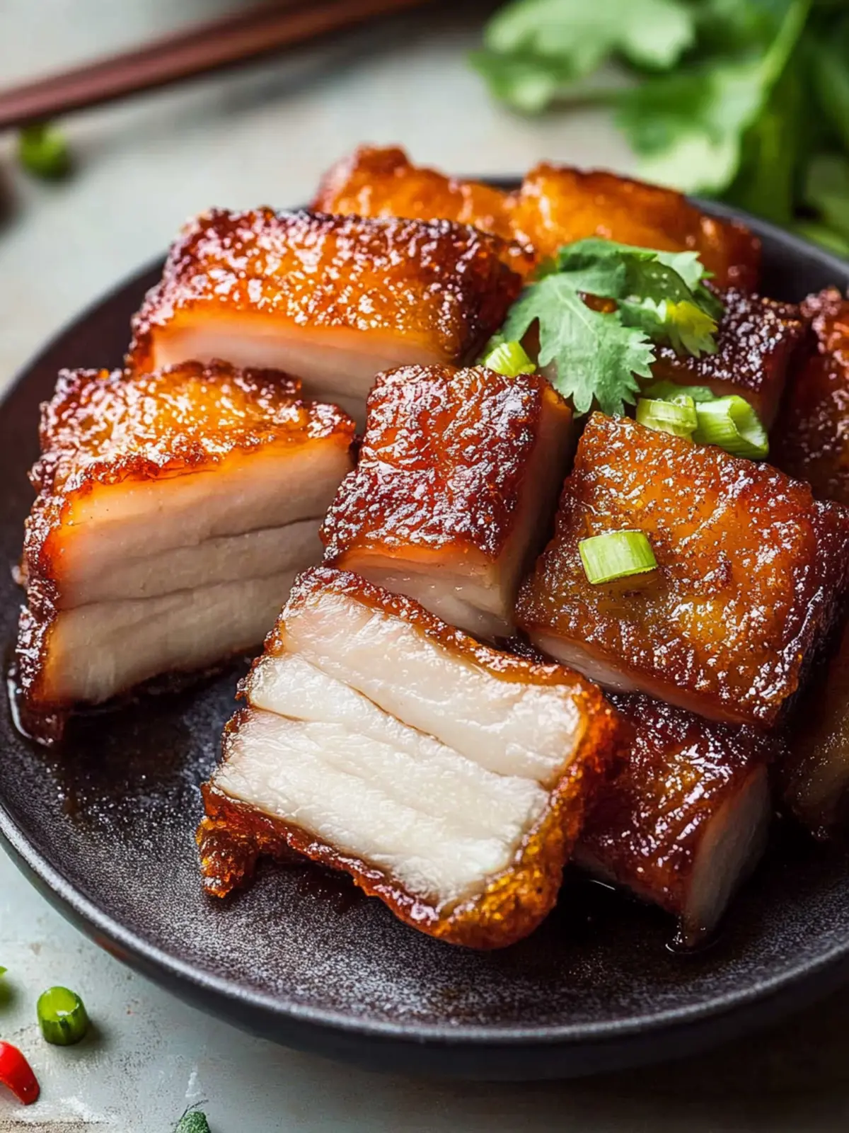 Crispy Chinese Pork Belly: A Flavorful Home Feast Delight 5 Chinese Crispy Pork Belly
