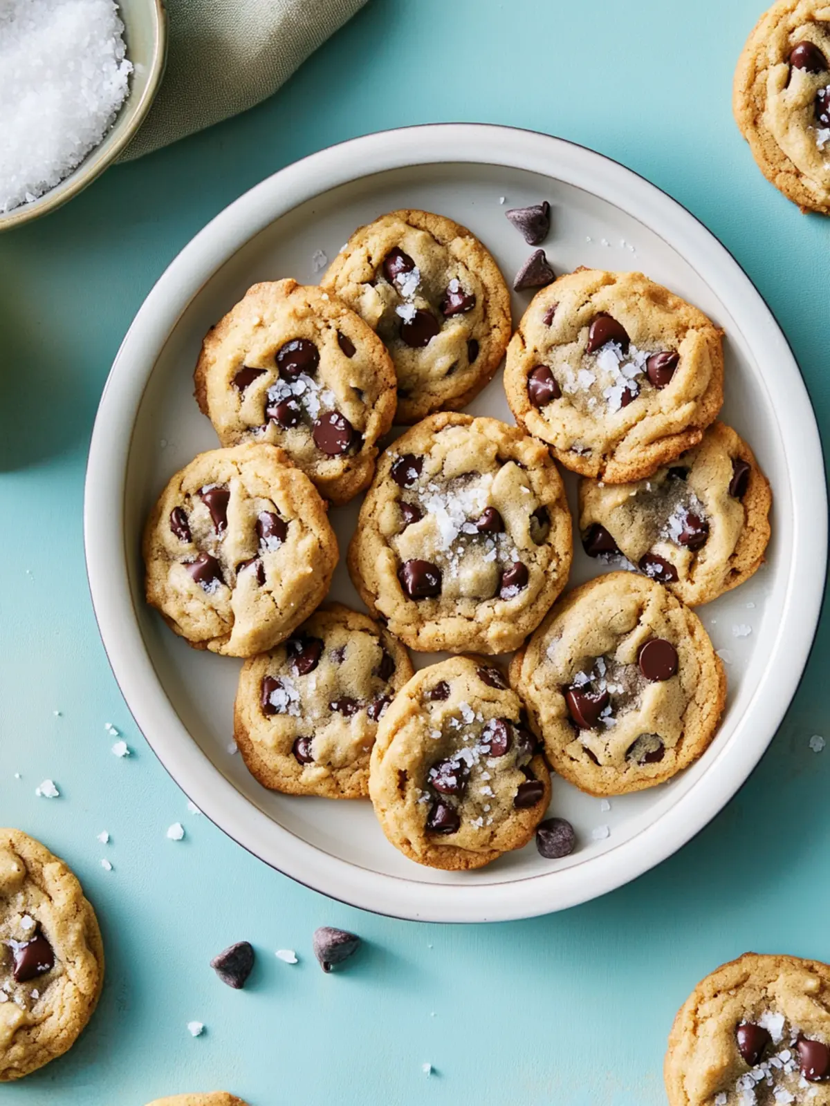 Vegan Salted Chocolate Chip Cookies that Will Wow Your Tastebuds 5 Vegan Salted Chocolate Chip Cookies