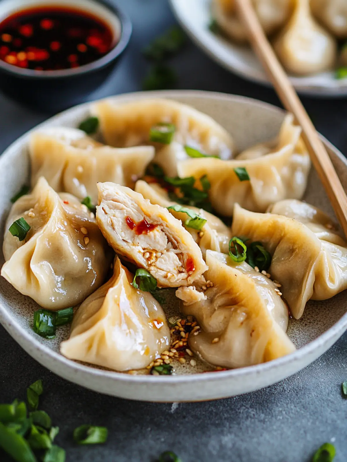 Savory Chicken Dumplings with Shiitake Mushrooms You’ll Love 5 Chicken Dumplings with Shiitake Mushrooms