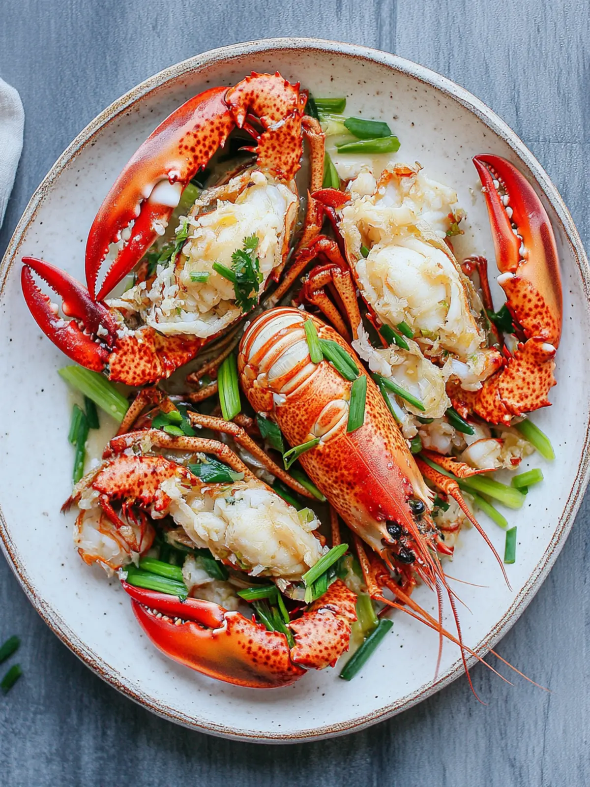 Cantonese-Style Ginger Scallion Lobster for Memorable Feasts 5 Cantonese-Style Ginger Scallion Lobster