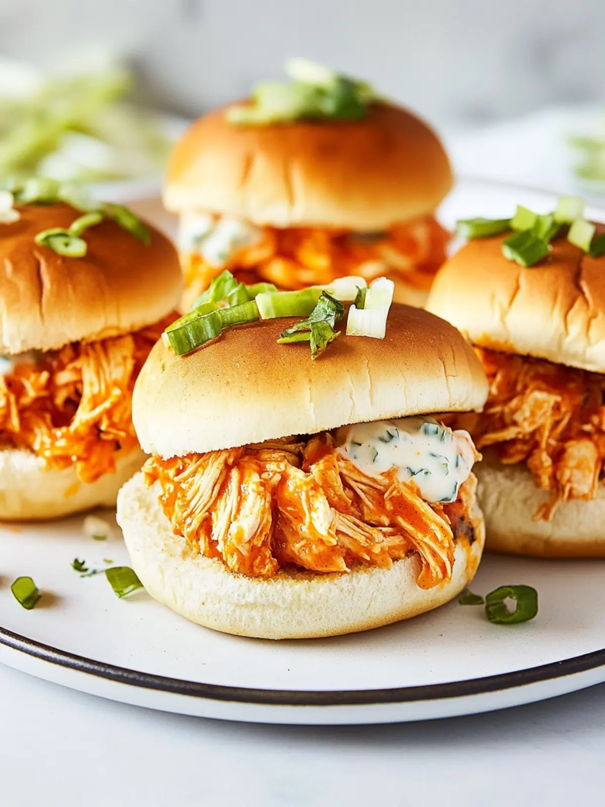 Savory Instant Pot Buffalo Chicken Sliders for Quick Comfort 4 Instant Pot Buffalo Chicken Sliders