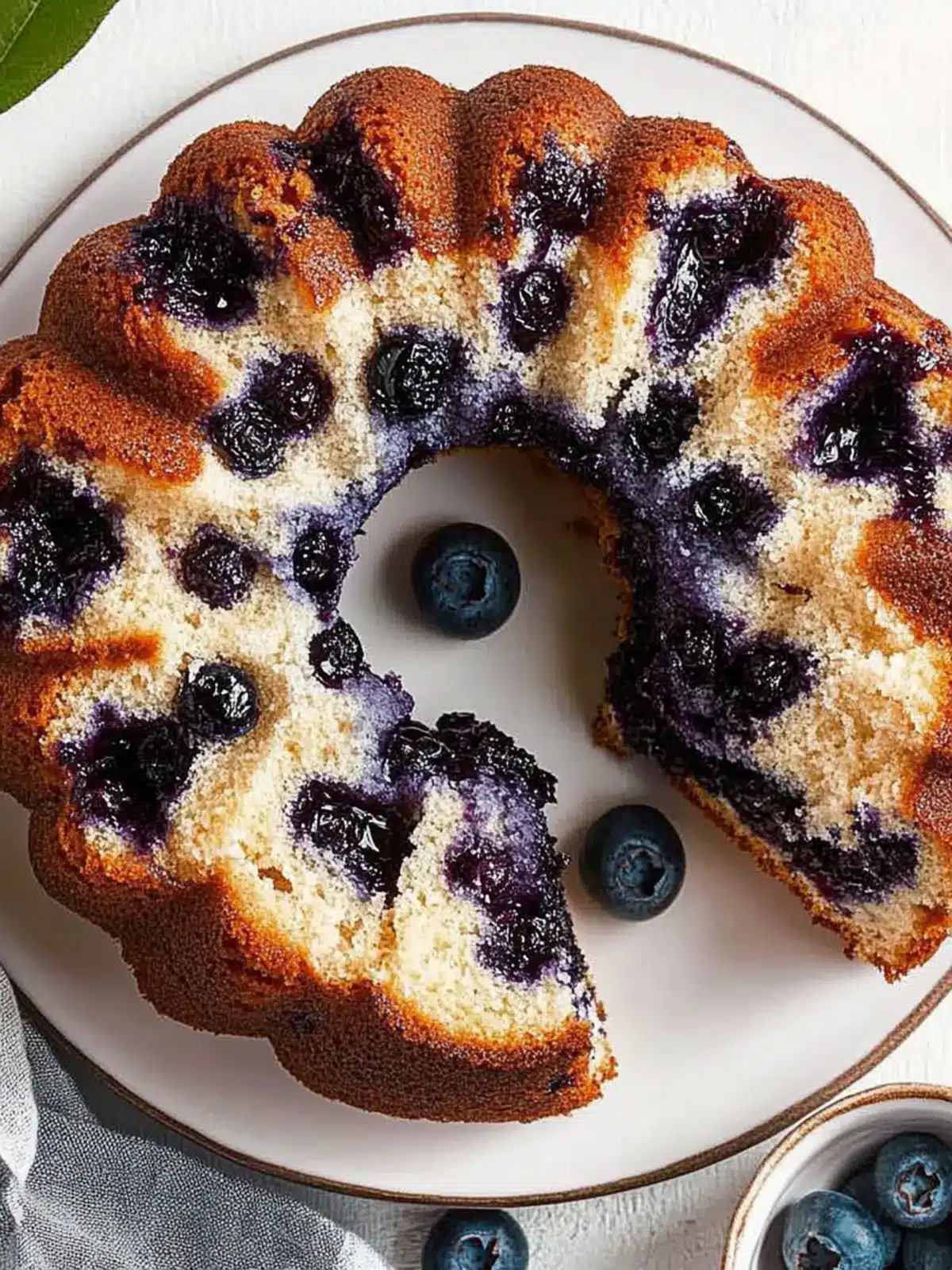 Moist Blueberry Coffee Cake with Irresistible Cinnamon Swirl 5 Blueberry Coffee Cake