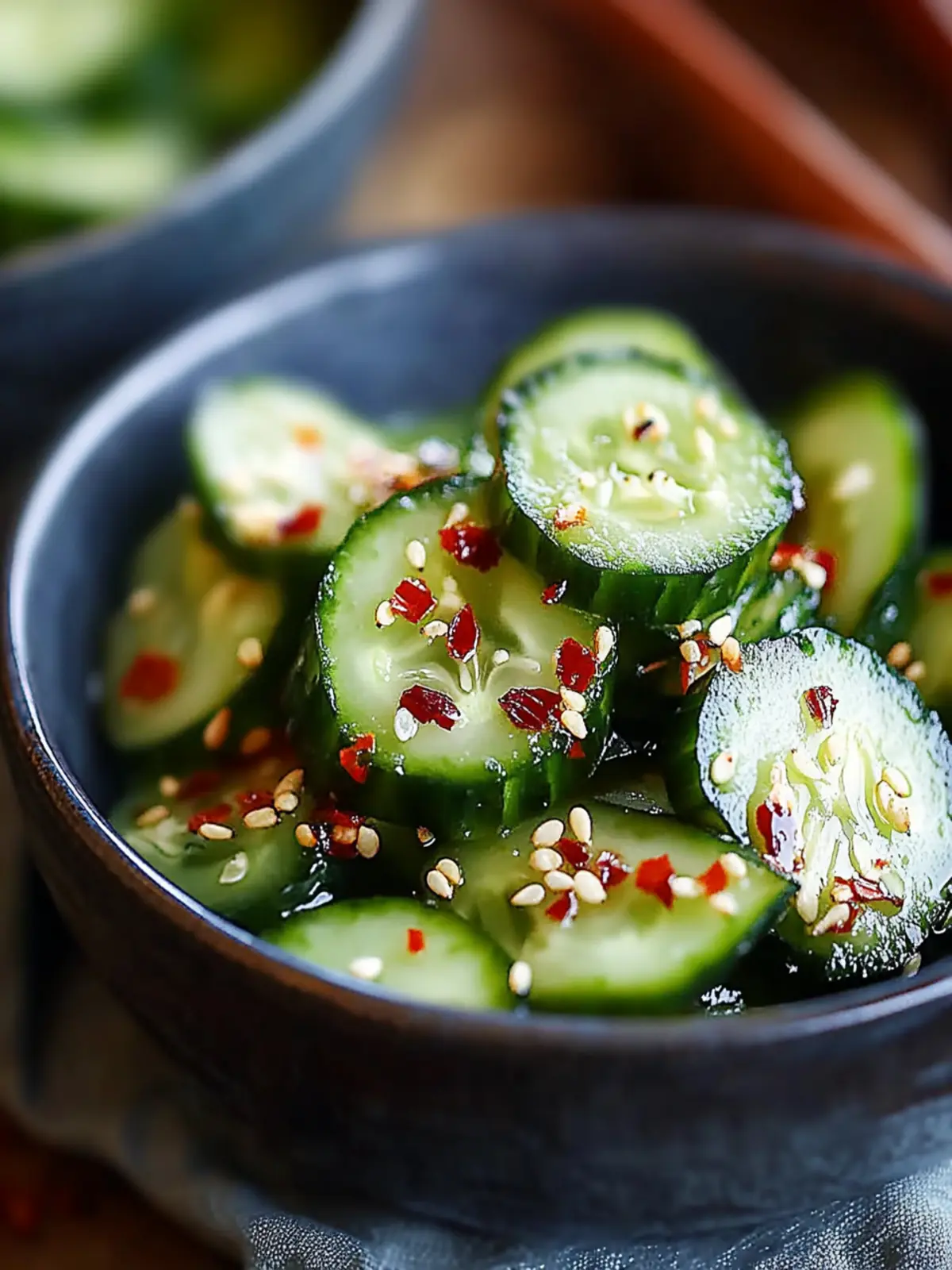 Zesty Asian Cucumber Salad Ready in Just 20 Minutes Flat 5 Zesty Asian Cucumber Salad Ready in Just 20 Minutes