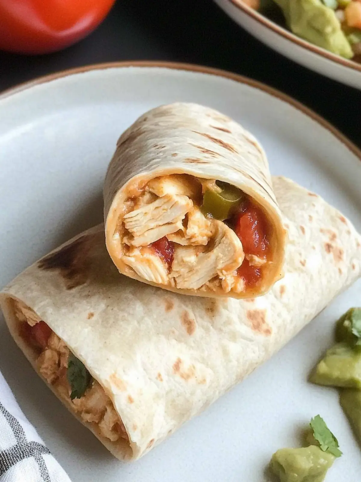 Delicious Baked Chicken Burritos for Family Weeknight Meals 4 Baked Chicken Burritos