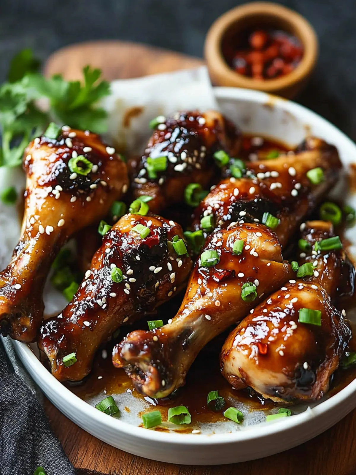 Sticky Chinese Plum Chicken Drumsticks: A Family Favorite Delight 2 Sticky Chinese Plum Chicken Drumsticks